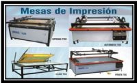 MESAS DE IMPRESIÓN  SERIGRAFICAS 